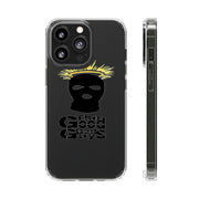 THE GOOD BAD GUYS Clear Phone Cases
